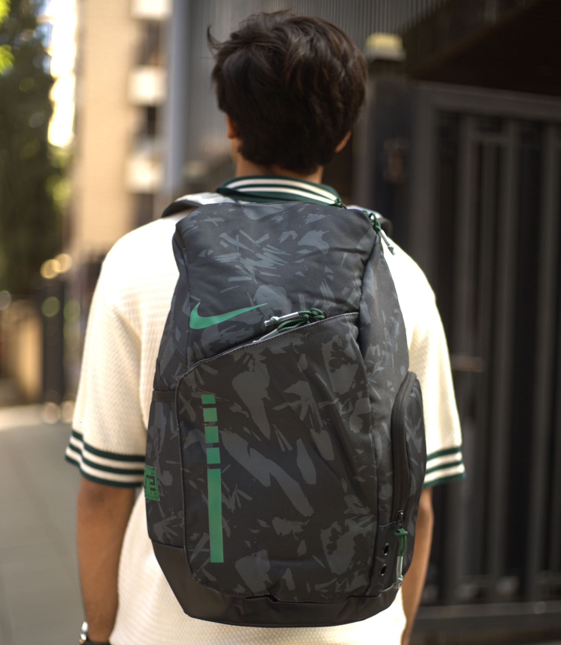 NIKE GREEN Hoops Elite Basketball Backpack (32L)