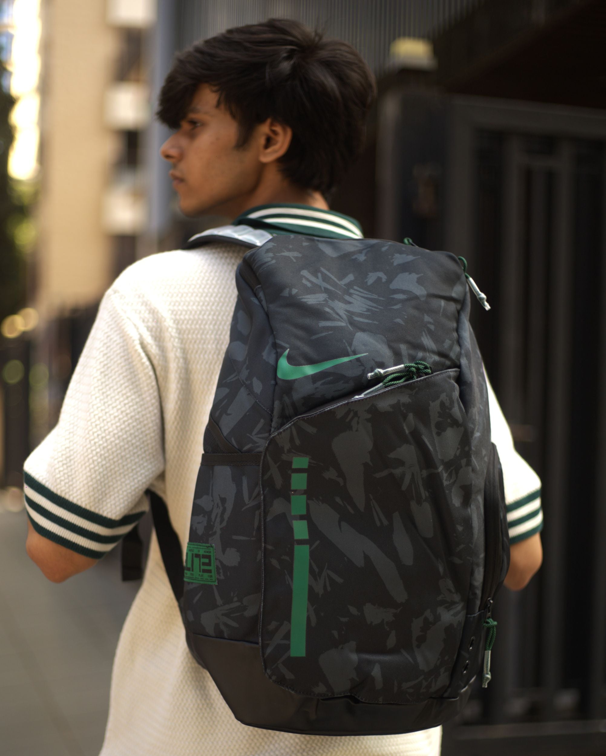 NIKE GREEN Hoops Elite Basketball Backpack (32L)