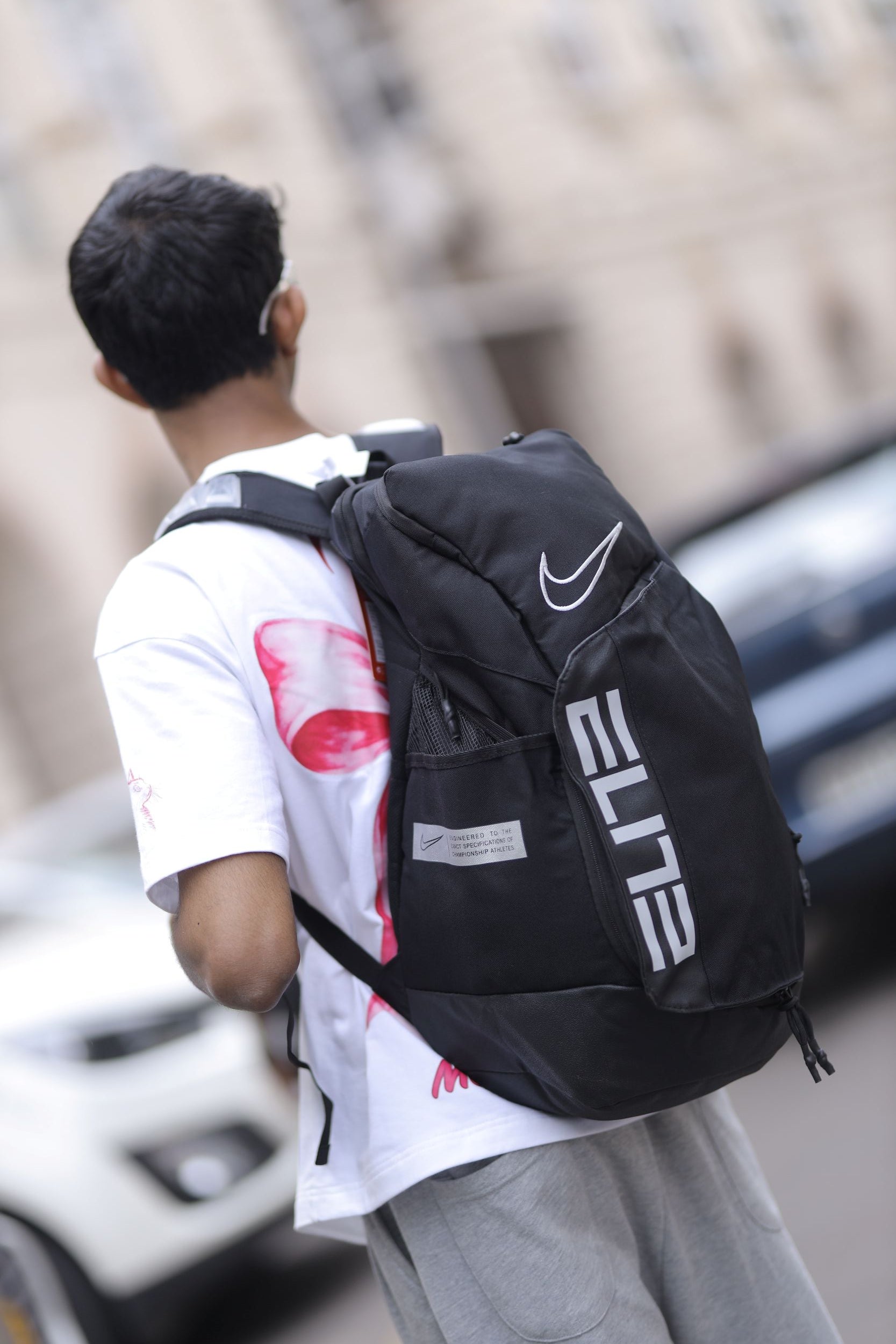 NIKE BLACK Hoops Elite PRO Basketball Backpack (32L)