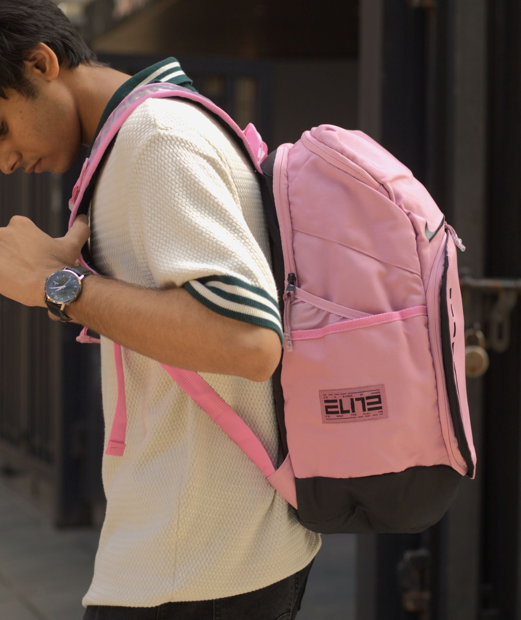 NIKE PINK Hoops Elite Basketball Backpack (32L)