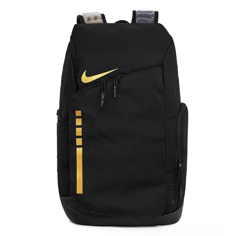 Nike Hoops Elite Backpack 32L Black with Gold Logo
