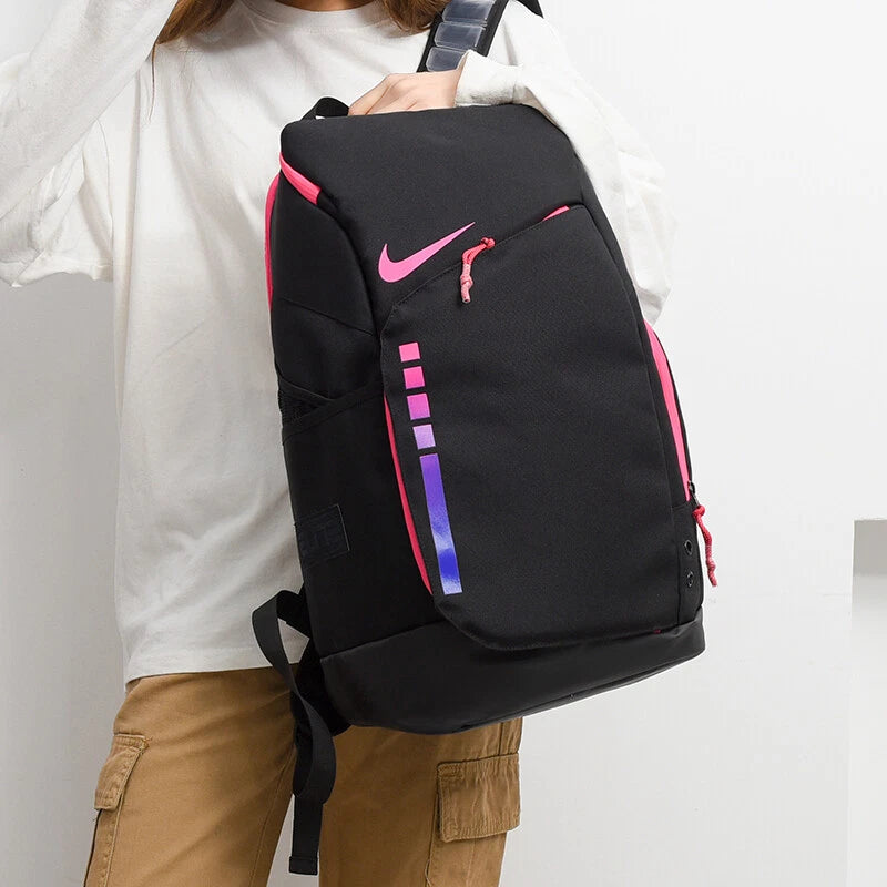 Nike Elite Pro Basketball Backpack Sports Gym 'Pink Colorful Airbag'