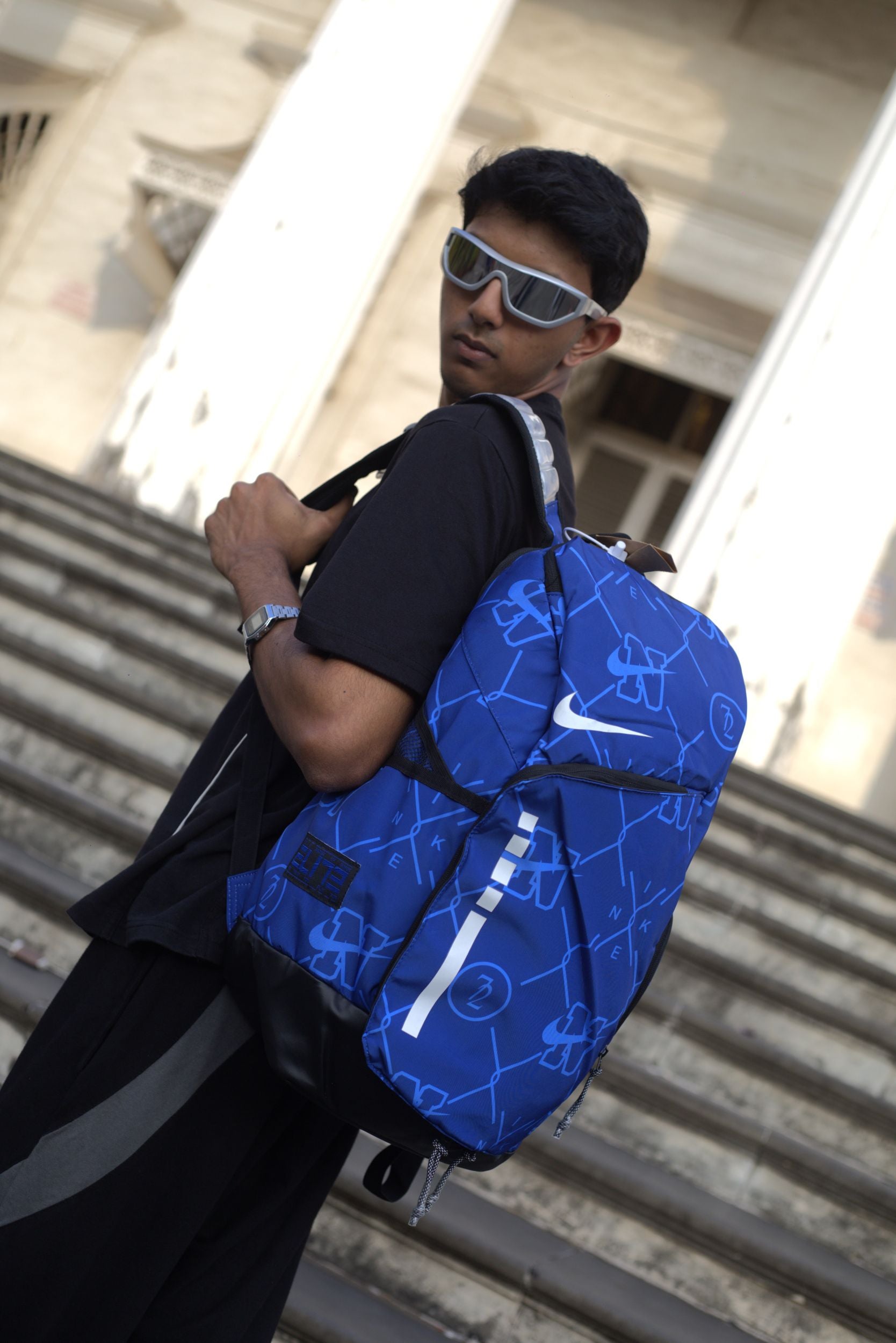 NIKE LIMITED BLUE STRIPS Hoops Elite Basketball Backpack (32L)