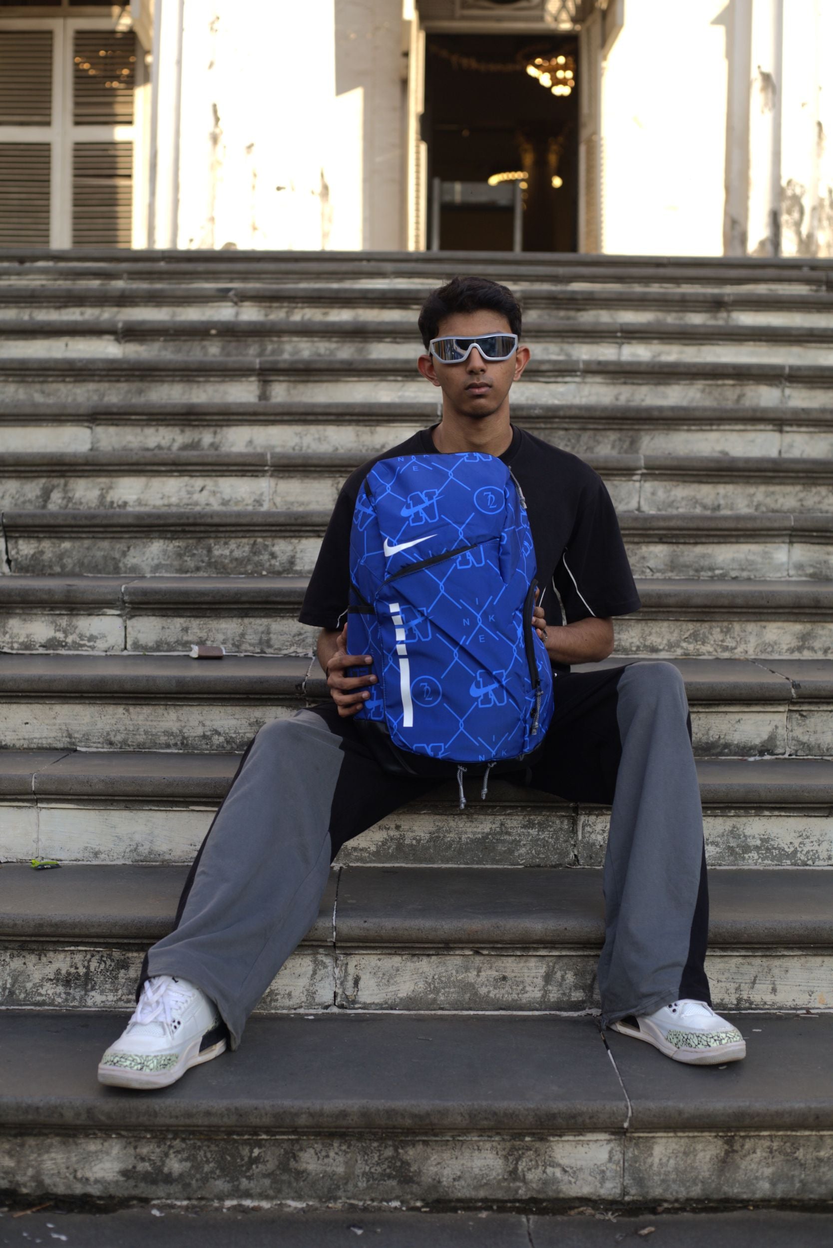 NIKE LIMITED BLUE STRIPS Hoops Elite Basketball Backpack (32L)