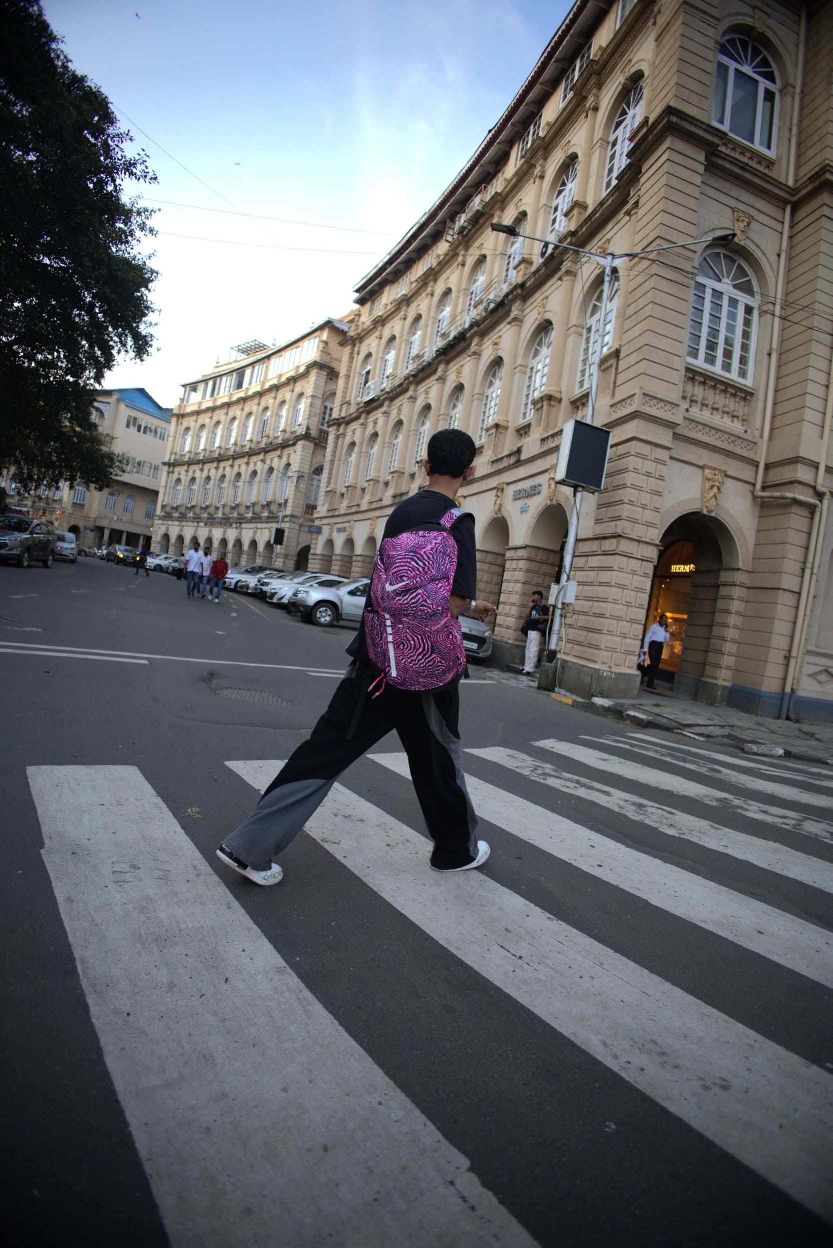 LIMITED NIKE PINK STRIPS Hoops Elite Basketball Backpack (32L)