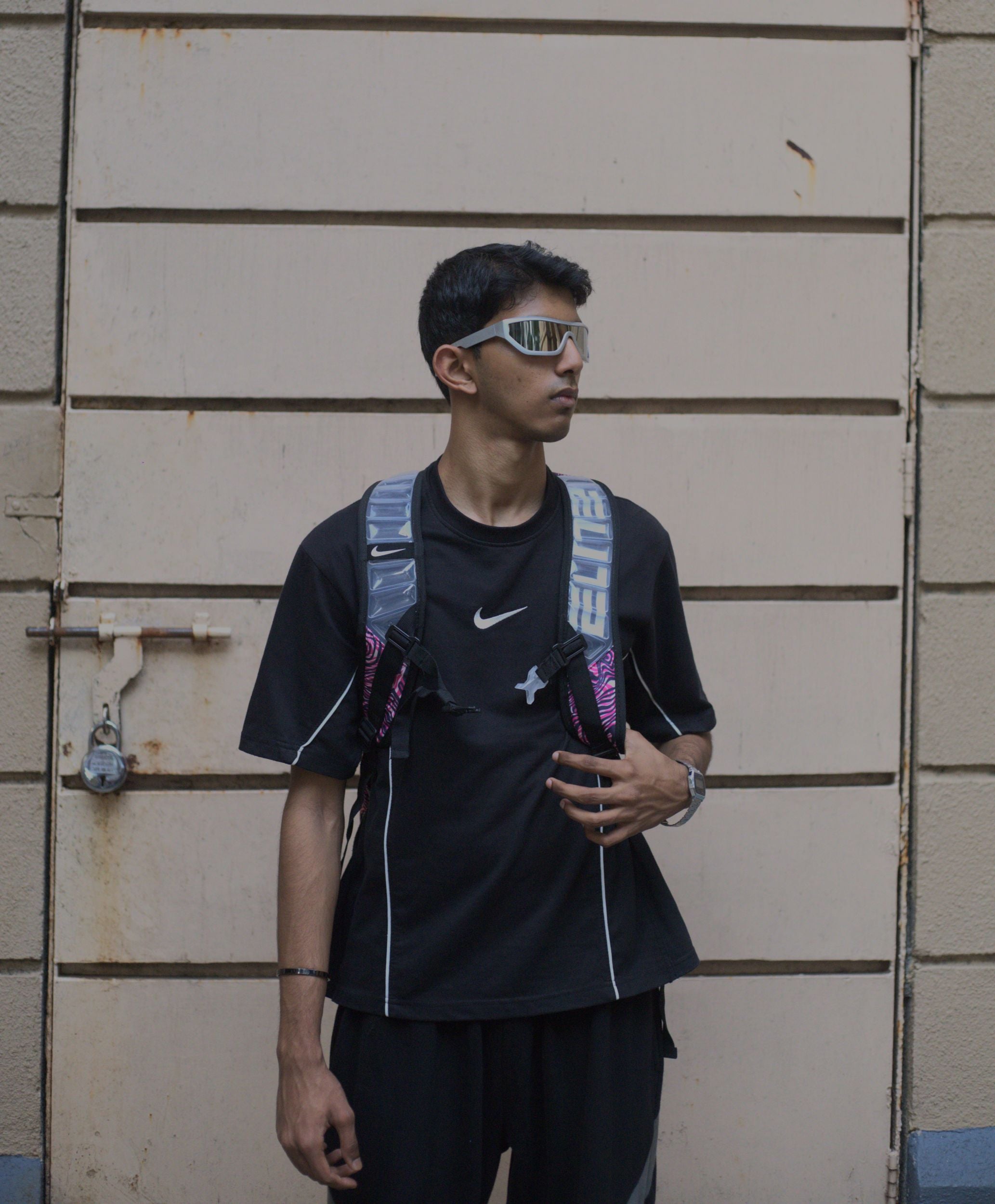 LIMITED NIKE PINK STRIPS Hoops Elite Basketball Backpack (32L)